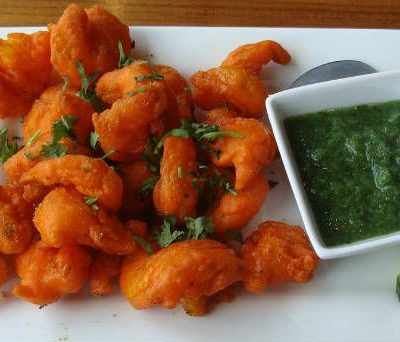 Crevettes pakora