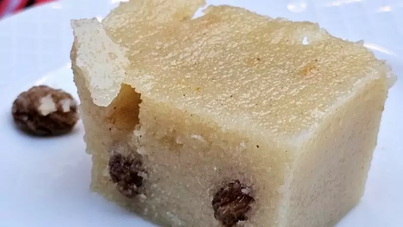 Halwa gâteau de semoule