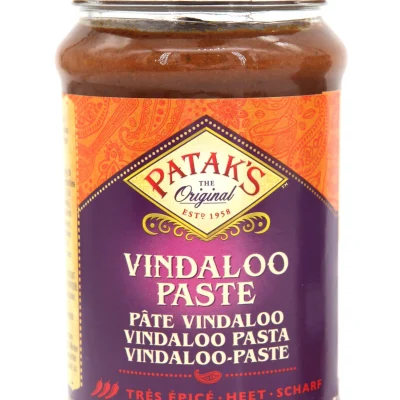 Pâte de curry Vindaloo 283g Patak's
